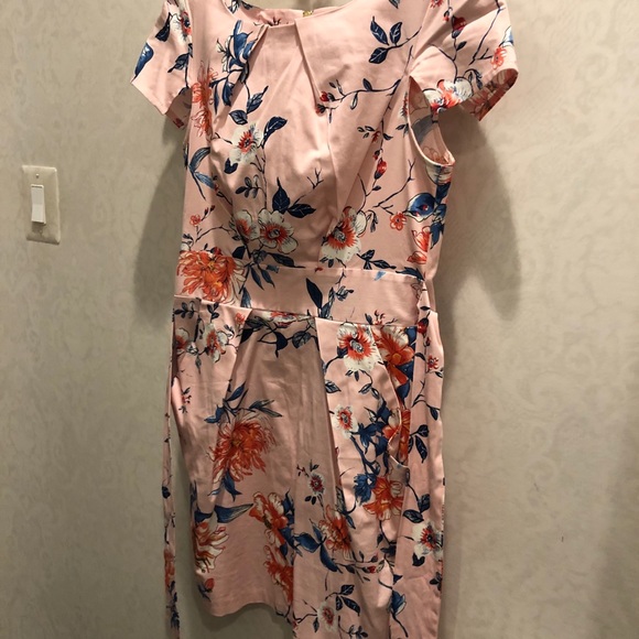 Closet London Floral Print Short Sleeve Dress - Picture 4 of 4